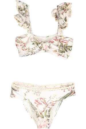 ZIMMERMANN Bikini Waverly con estampado floral