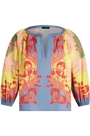 Etro Blusa con estampado floral