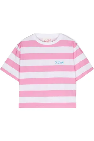 MC2 SAINT BARTH Camiseta Malia JR a rayas