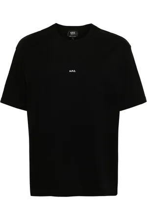 A.P.C. Camiseta con logo estampado