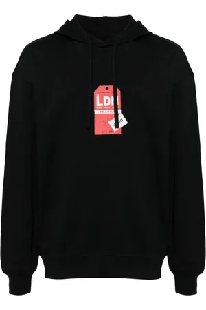 HUGO BOSS Sudadera con capucha y estampado gráfico