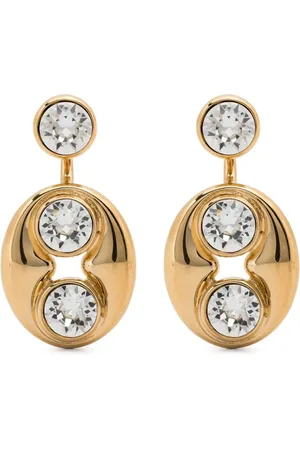 Amina Muaddi Pendientes con colgante Iris