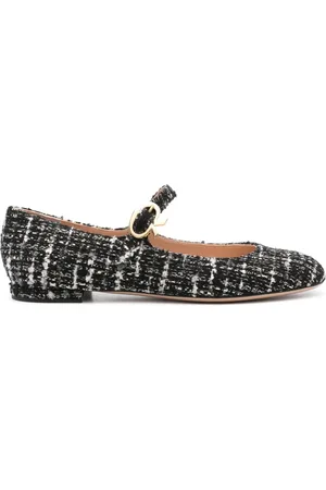 Gianvito Rossi Bailarinas Mary Ribbon