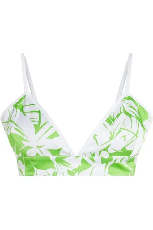 Michael Kors Top corto con estampado floral