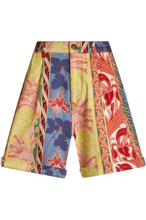 Etro Pantalones cortos con estampado gráfico