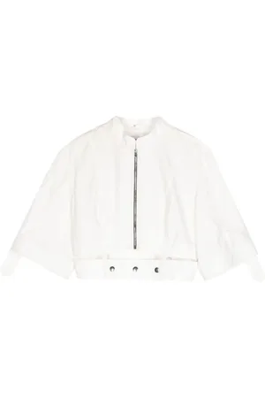 MATÉRIEL by Aleksandre Akhalkatsishvili Blusa con cremallera y cinturón