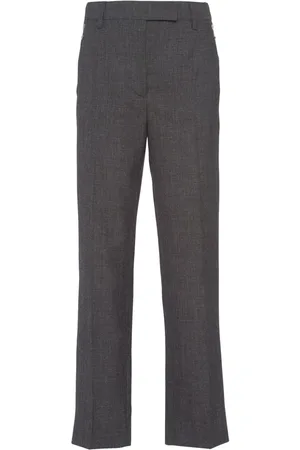 Prada Pantalones con bolsillos con cremallera