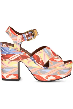Etro Sandalias con tacón de 100 mm