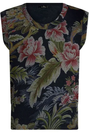 Etro Top con estampado floral
