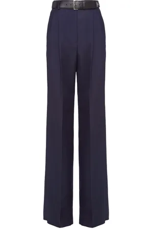 Prada Pantalones de talle alto