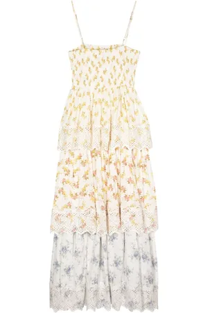 by Ti Mo Vestido midi con estampado floral