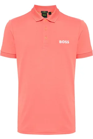 HUGO BOSS Polo con aplique del logo