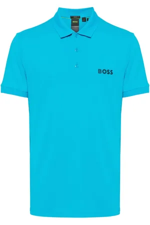 HUGO BOSS Polo con aplique del logo
