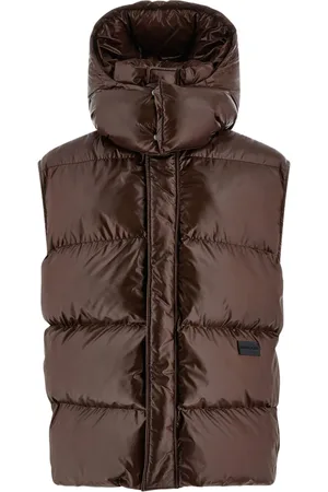 Salvatore Ferragamo Chaleco acolchado con capucha