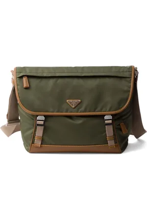 Prada Bolso de hombro con logo triangular