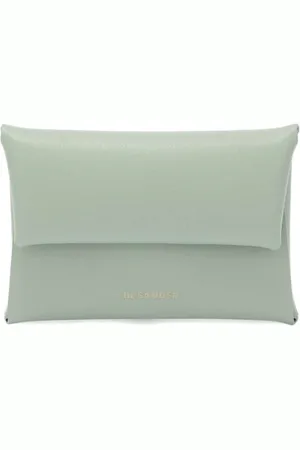 Jil Sander Monedero con logo en relieve