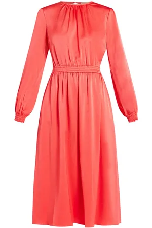 Michael Kors Vestido midi con espalda descubierta