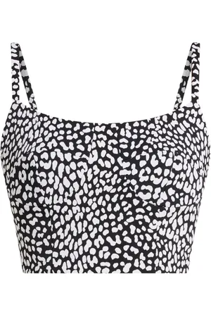 Michael Kors Top corto con estampado de guepardo