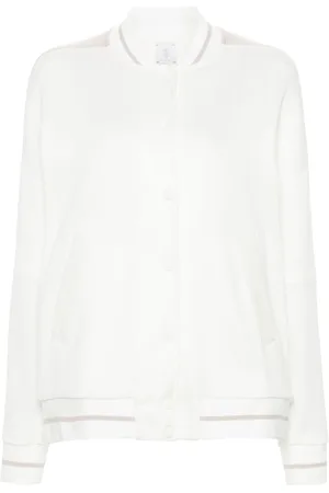 ELEVENTY Chaqueta bómber con logo grabado