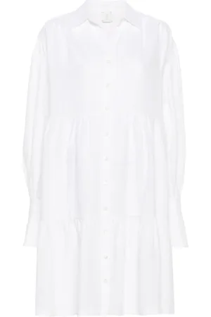 ELEVENTY Vestido corto con capas escalonadas