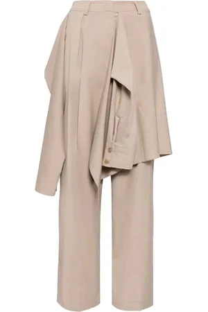GOEN.J Pantalones de vestir a capas