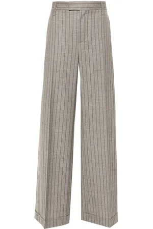 Brunello Cucinelli Pantalones de vestir a rayas