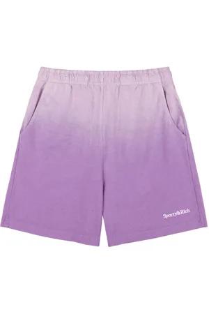 Sporty & Rich Pantalones cortos de deporte con efecto degradado