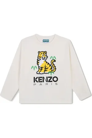 Kenzo Camiseta con logo estampado