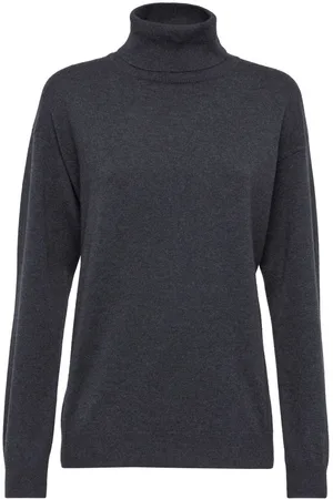 Brunello Cucinelli Jersey de cachemira con cuello vuelto