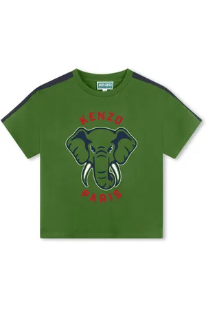 Kenzo Camiseta con estampado Elephant