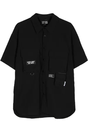 Izzue Camisa con parche del logo