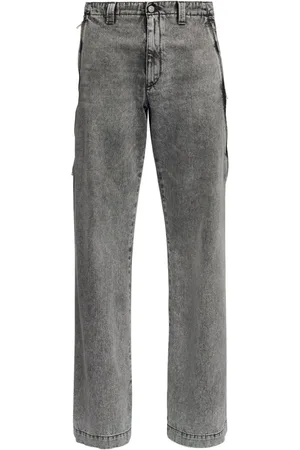 Maison Margiela Vaqueros rectos de talle medio