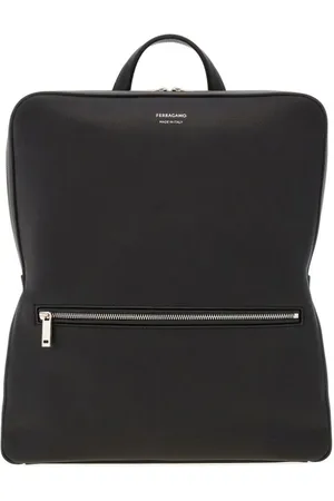 Salvatore Ferragamo Mochila granulada