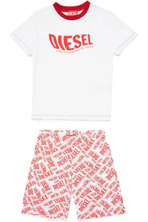 Diesel Pantalones de vestir con efecto melange