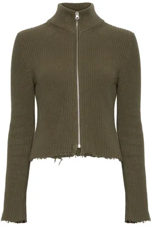 Maison Margiela Cárdigan con cuello alto