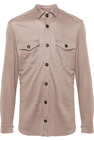 Cruciani Camisa texturizada