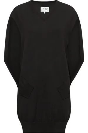 Maison Margiela Vestido corto con diseño de capa