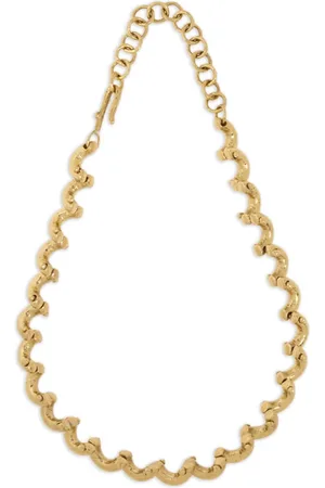 ULLA JOHNSON Collar de latón