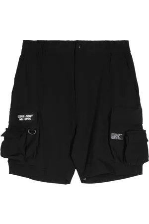 Izzue Bermudas cargo con aplique del logo