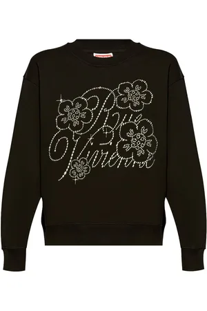 Kenzo Sudadera con logo de strass