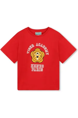 Kenzo Camiseta con logo estampado