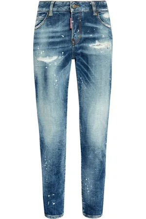 Dsquared2 Vaqueros con parche del logo