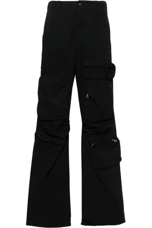 Maison Margiela Pantalones rectos tipo cargo