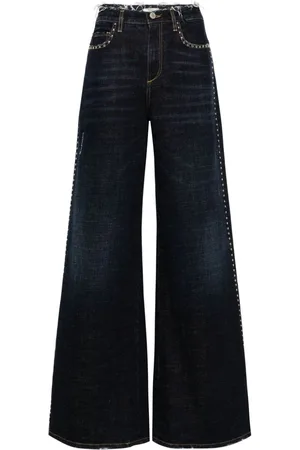 Dorothee Schumacher Vaqueros anchos con apliques