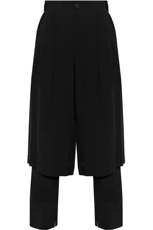 Issey Miyake Pantalones de talle alto
