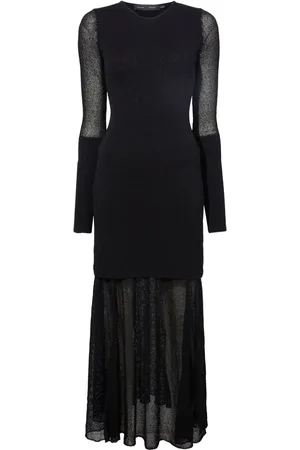 Proenza Schouler Vestido largo de punto fino Anita