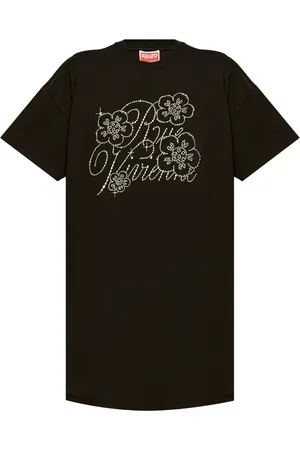 Kenzo Vestido corto estilo camiseta