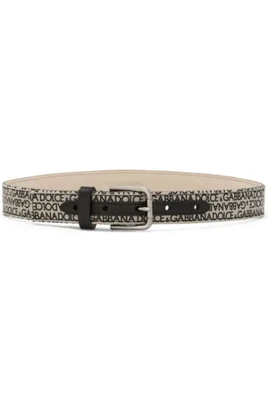 Dolce & Gabbana Cinturón con logo estampado