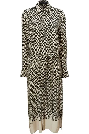 Proenza Schouler Vestido midi Bailey con estampado abstracto
