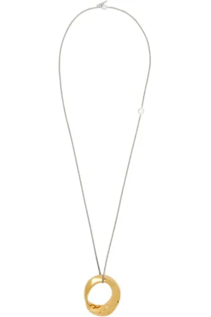 Jil Sander Collar con colgante de anillo